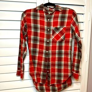 Ralph Lauren - Denim & Supply Flannel Boyfriend Cut
